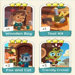 Set 18 Pinocchio Bundle: 12 Stars
