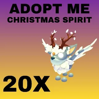 CHRISTMAS SPIRIT  20X - ADOPT ME 