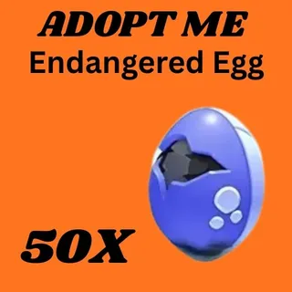 ENDANGERED EGG  50X - ADOPT ME 