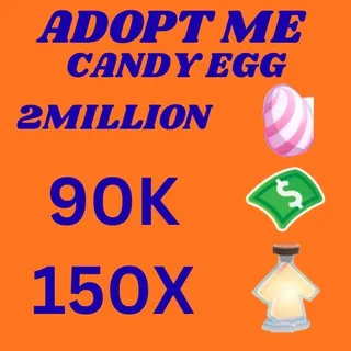 CANDY EGG AND BUCKS AND AGE UP POTIONS - ADOPT ME 