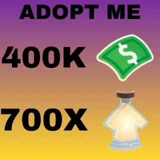 BUCKS AND AGE UP POTIONS  - ADOPT ME 