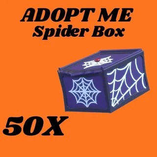 SPIDER BOX 50X - ADOPT ME 