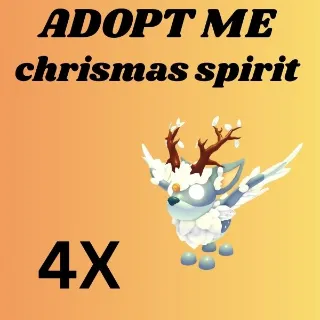 CHRISMAS SPIRIT 4X  - Adopt Me 