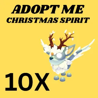 CHRISTMAS SPIRIT 10X - Adopt Me 