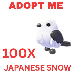 100X  JAPANESE SNOW