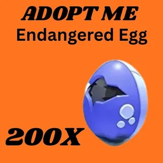 ENDANGERED EGG  200X - ADOPT ME 