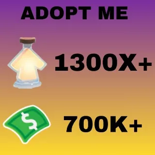 BUCKS AND AGE UP POTIONS  - ADOPT ME 