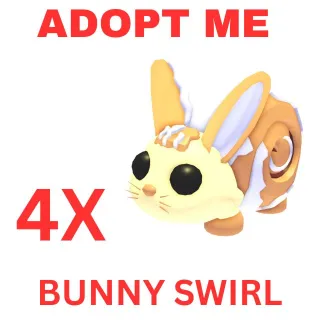 4X BUNNY SWIRL