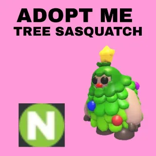 TREE SASQUATCH NEON - ADOPT ME 