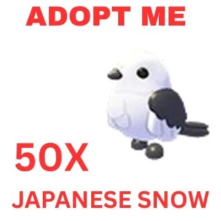 50X  JAPANESE SNOW