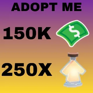 BUCKS AND AGE UP POTIONS  - ADOPT ME 