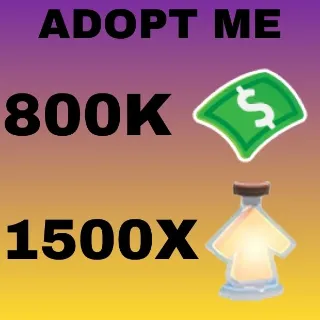 BUCKS AND AGE UP POTIONS  - ADOPT ME 