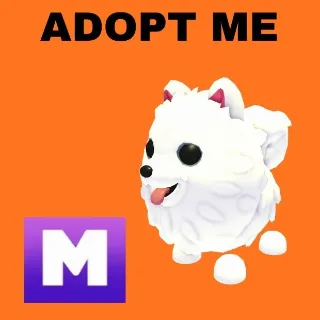 SAMOYED 1X MEGA  - ADOPT ME 