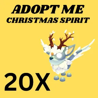 CHRISTMAS SPIRIT 20X - Adopt Me 