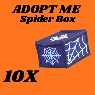 SPIDER BOX 10X - ADOPT ME 