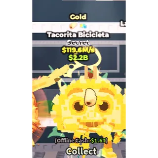 tacorita bicicleta 119.6m/s