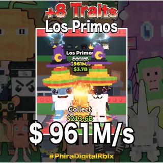 los primos 961 M/S / +8 Traits