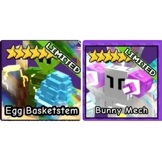 Egg Basketstem + Bunny Mech bundle