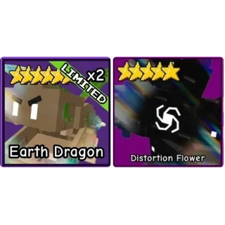 Earth Dragon + Distortion Flower