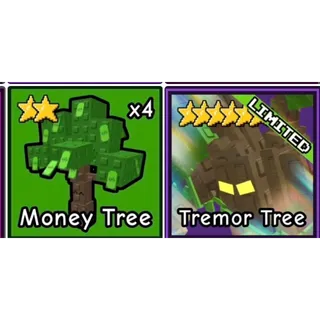 Tremor Tree + Money Tree bundle