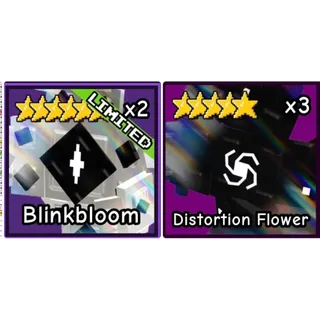 Blinkbloom + Distortion Flower