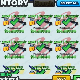 Case Paradise -  2x 14k AWP