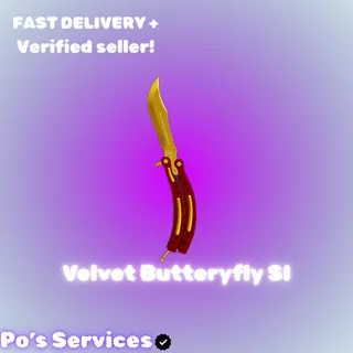 Velvet Butteryfly Knife  SniperDuels 