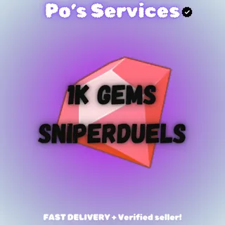 1K SniperDuels Gems