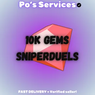 10K SniperDuels Gems