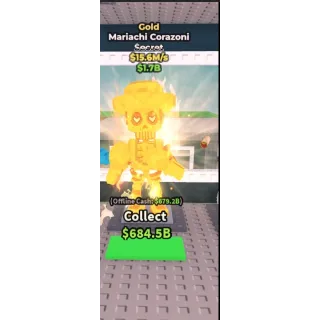 Mariachi Corazoni Gold