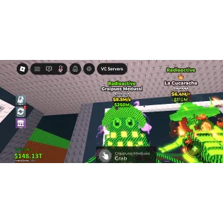 Grapuss medussi radioactive 