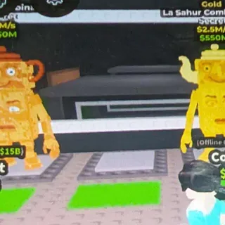 La Sahur Combinasion Gold And Regular