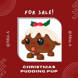 12X CHRISTMAS PUDDING PUP