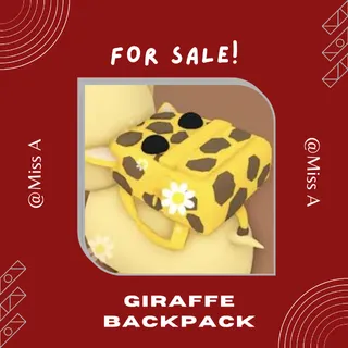 GIRAFFE BACKPACK