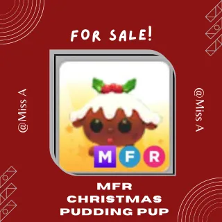 MFR CHRISTMAS PUDDING PUP