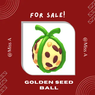 10X GOLDEN SEED BALL