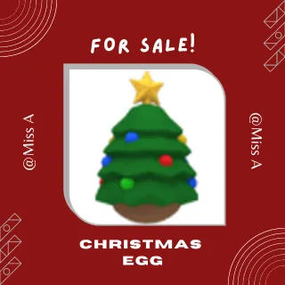 2X CHRISTMAS EGG
