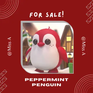 NEON PEPPERMINT PENGUIN