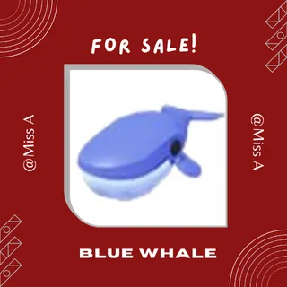 NEON BLUE WHALE