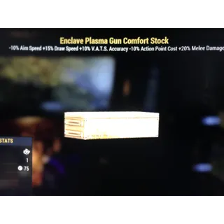 Enclave Plasma Gun Comfort Stock PS