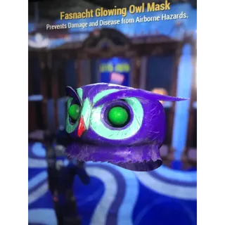 Glowing owl Mask 