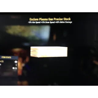 Enclave Plasma Gun Precise Stock PS