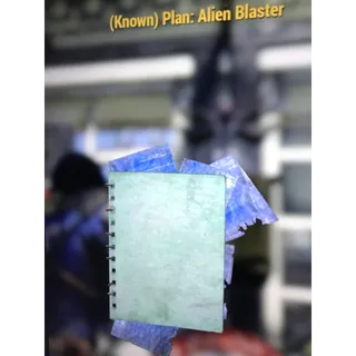 Alien Blaster Plan 