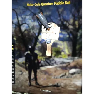 Nuka Cola Quantum Paddle Ball