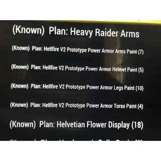 Hellfire V2 Power armor plan set PS