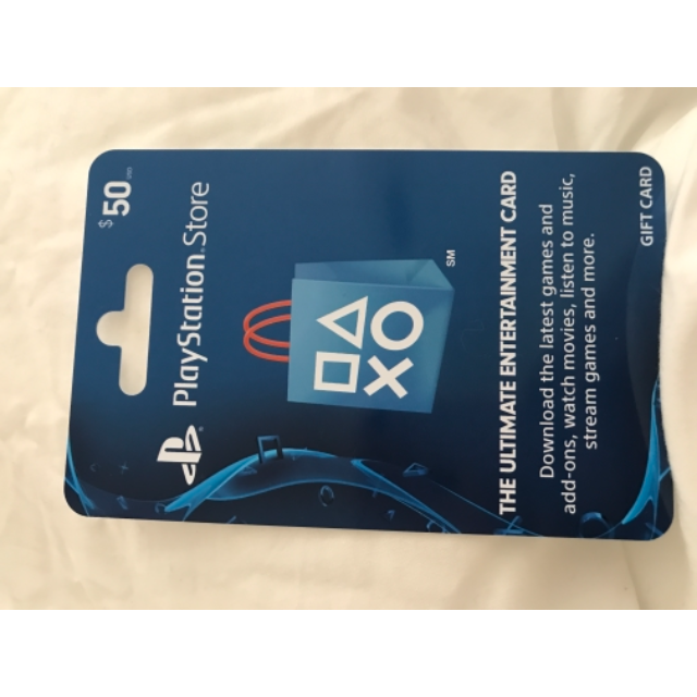 50 dollar playstation gift card