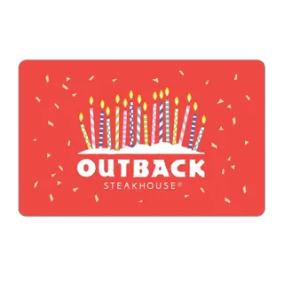 $50.00 USD Outback Steakhouse Egift Card