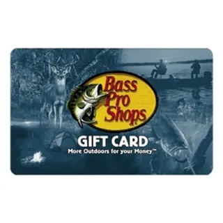 $250.00 USD Bass Pro Gift Card