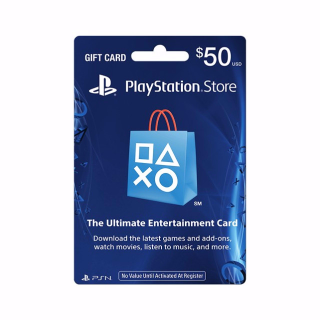 PlayStation Store $50 Gift Card - PlayStation Store Gift Cards - Gameflip