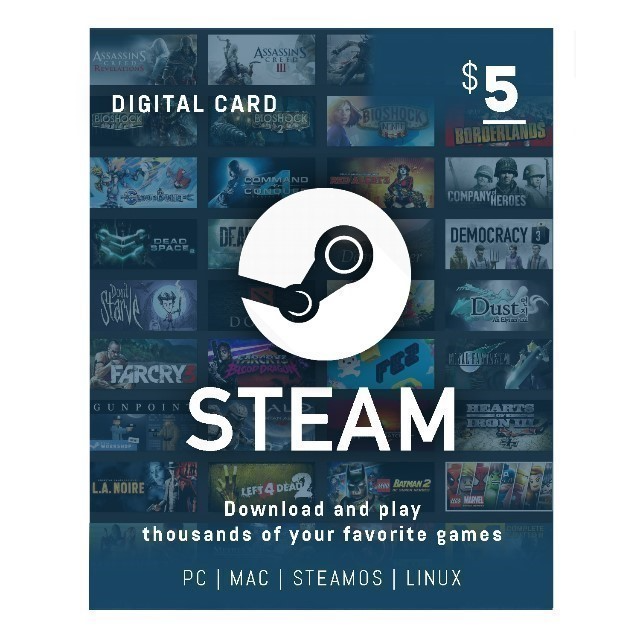 50x Steam $5 Gift Card - Great bundle, great price! - Steam Gift Cards ...